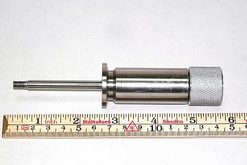 Ввод вращения в вакуум с манжетным (эластомерным) уплотнением на фланце KF16 с ручным приводом, ручка ELISA
